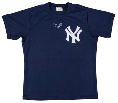 Don Mattingly Game Used & Signed New York Yankees Warm Up Jersey (Henderson & Beckett)
